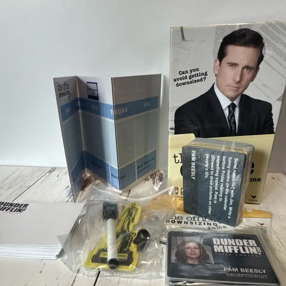 NEW The Office: Downsizing Game TV Show Trivia Board Game 2P Ages 16+ 2019